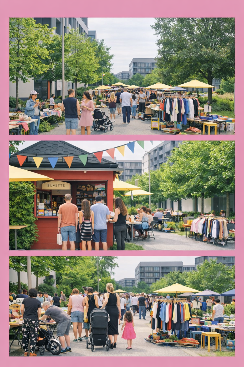 Ein Sommerwochenende im Rietpark