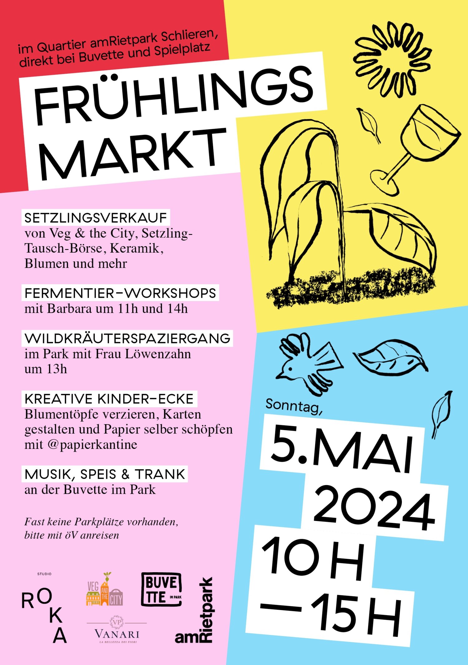 Frühlingsmarkt im Rietpark