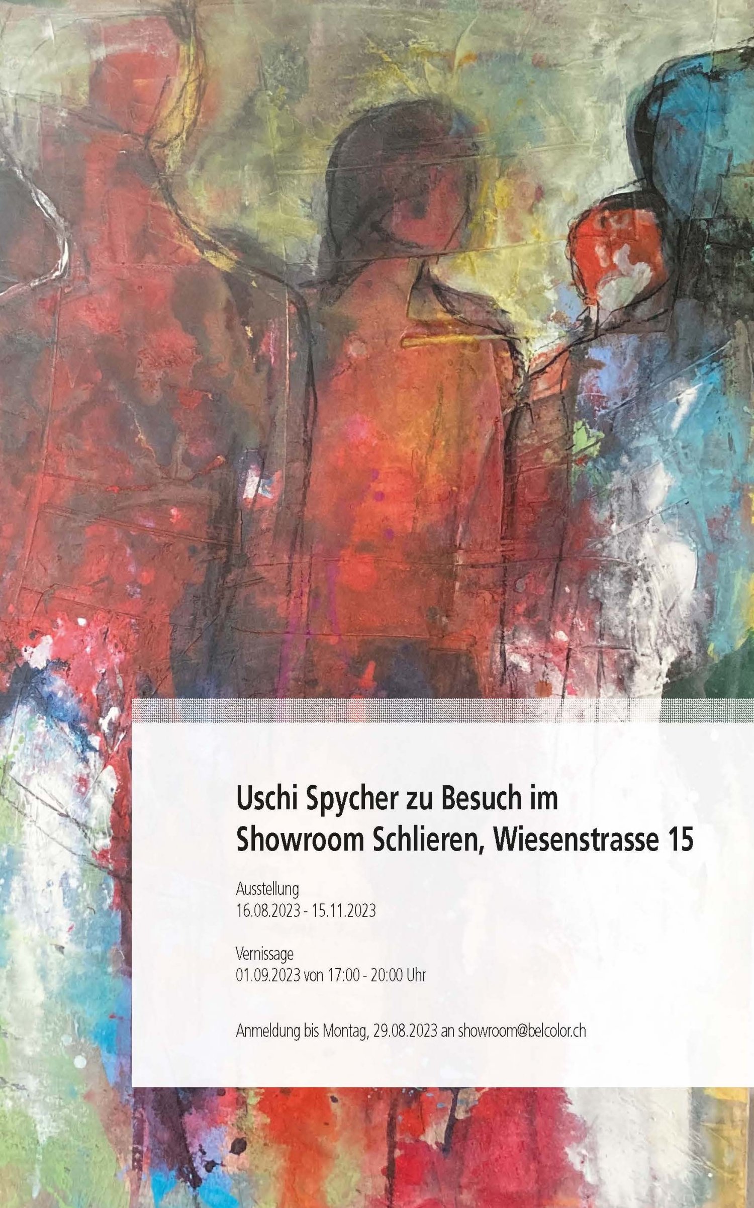 Uschi Spycher zu Besuch im Showroom Schlieren